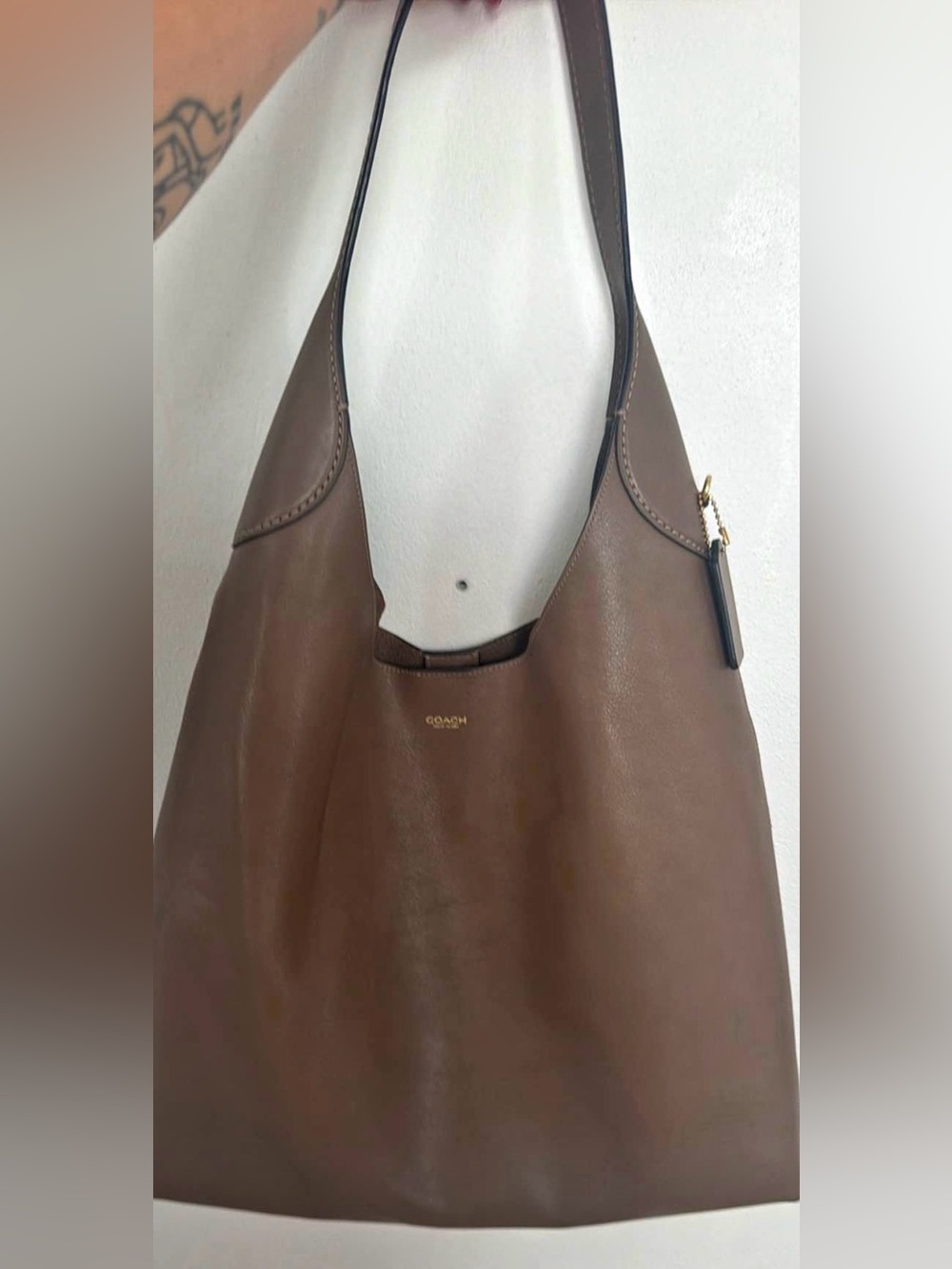 Coach Brooklyn 39 in Dark Stone